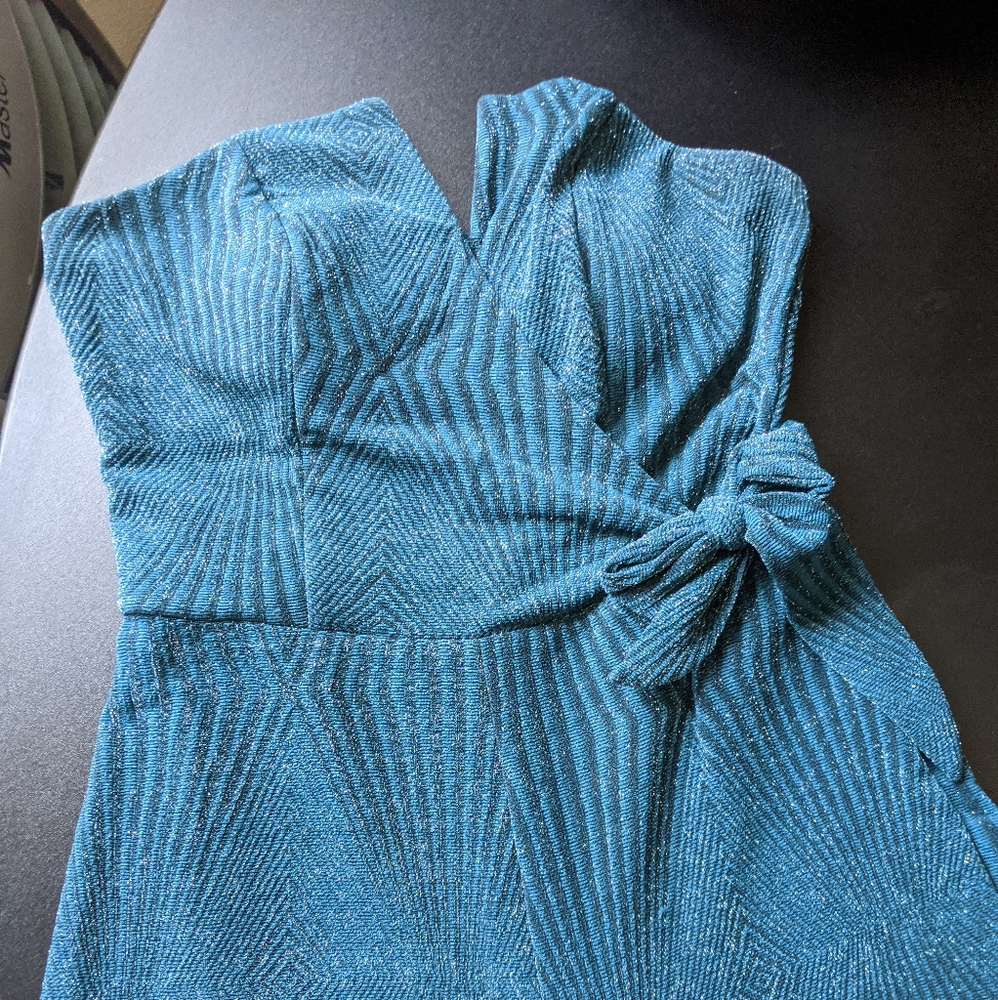 Beautiful sparkly romper full length